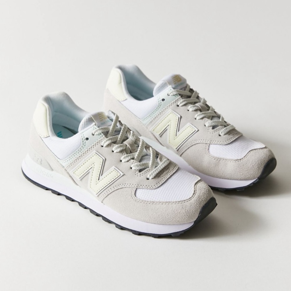 New Balance 574 Women’s Sneaker Size 5 (EU 36) Nimbus Cloud + Summer Fog